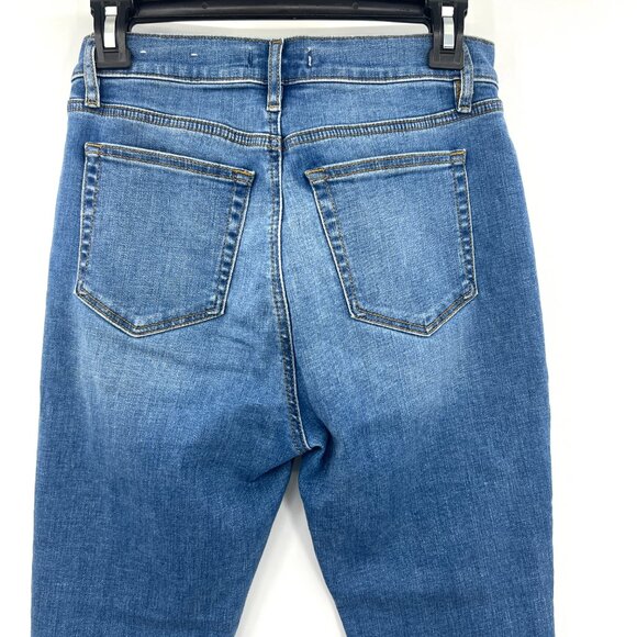 Loft The Skinny Raw Hem Split Ankle Jeans Women's 2 26 - Picture 6 of 9